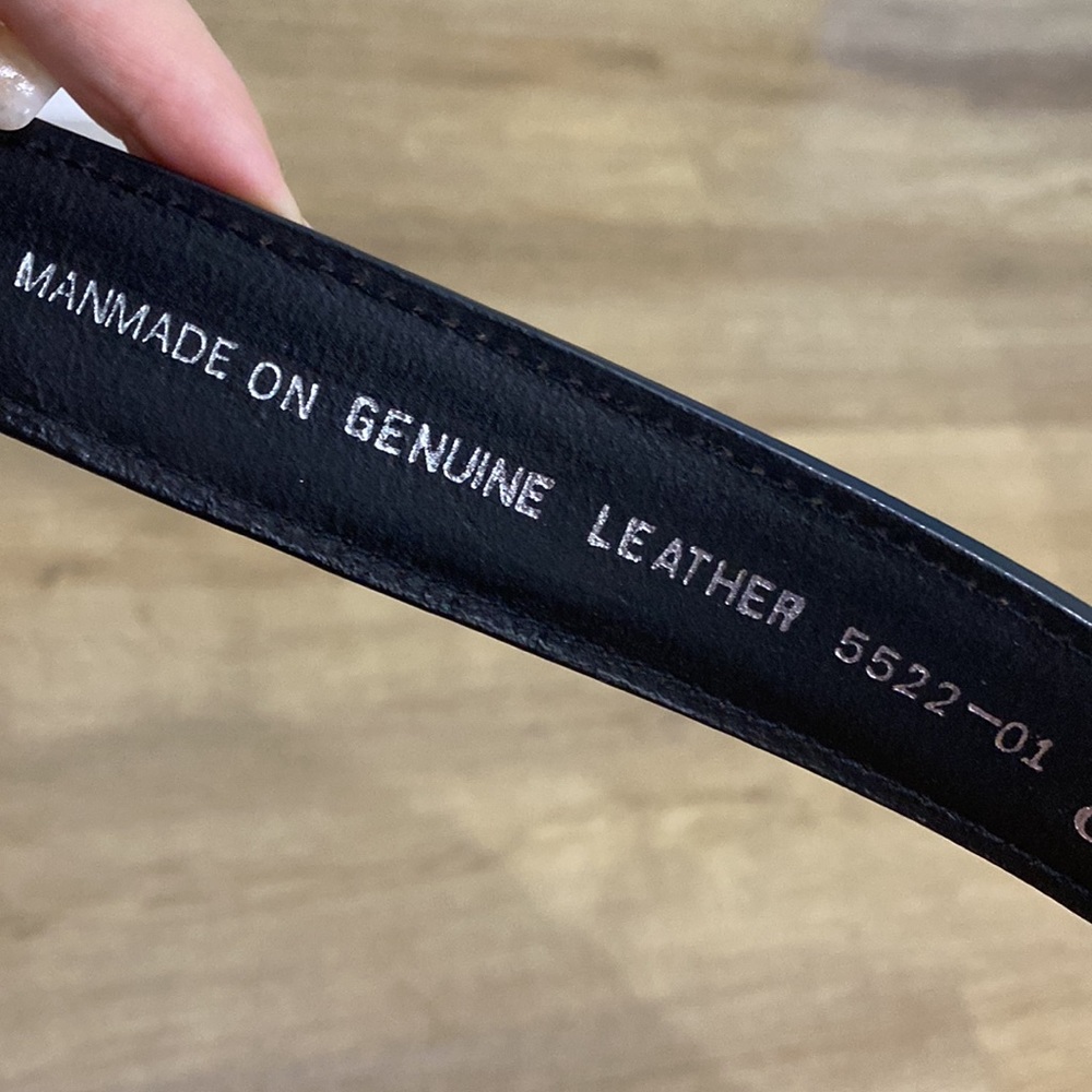 NWOT Timber Creek by Wrangler Manmade Leather Belt |Size 40 - Picture 5 of 5